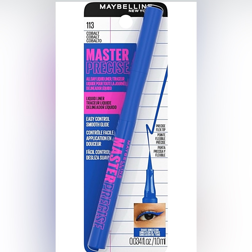 Maybelline Master Precise Liquid Liner - Cobalt Blue